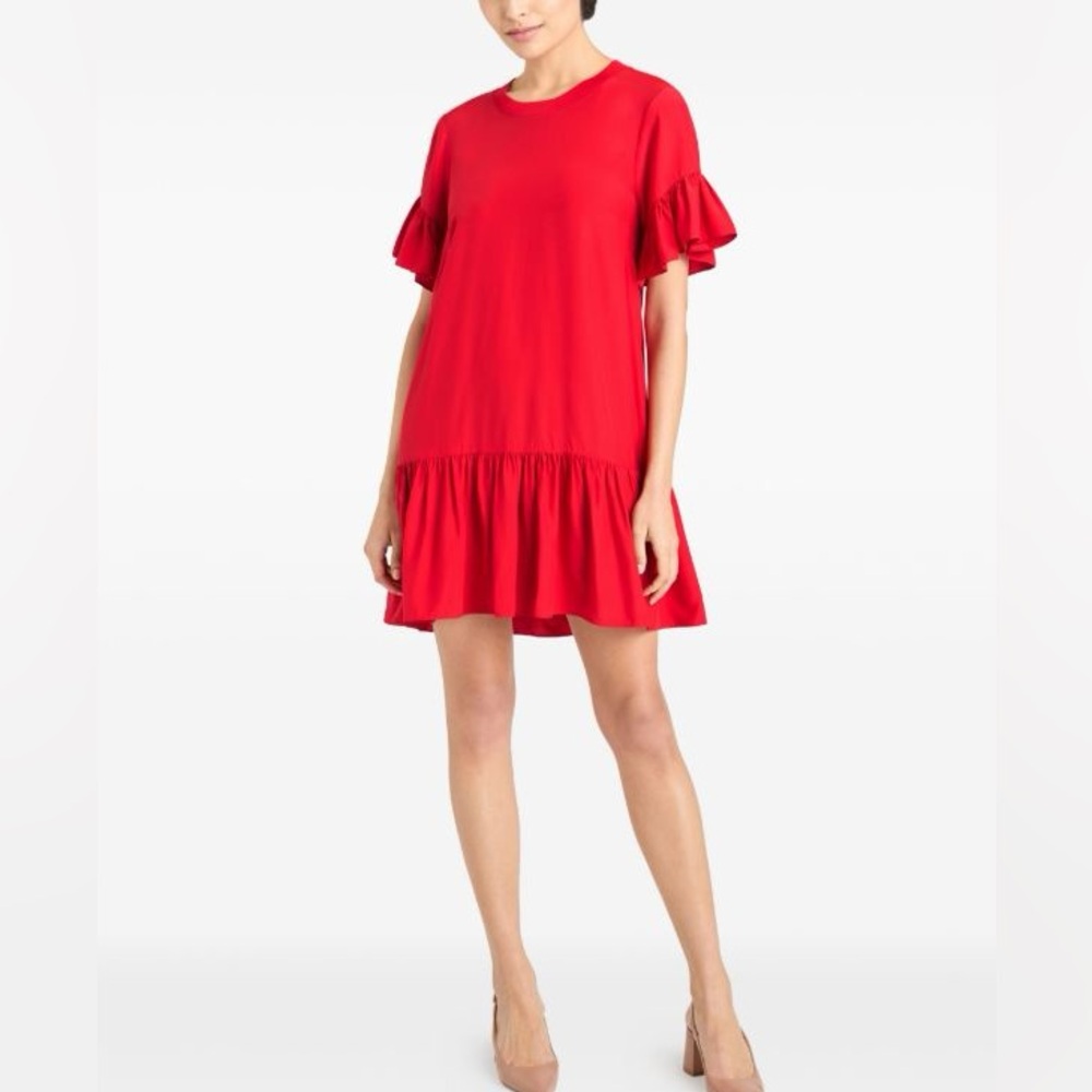 Glamorous Red Midi Dress